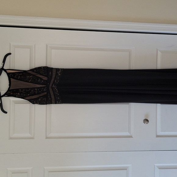 Black Halter Gown - Picture 2 of 7